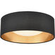 Rosata LED 12 inch Burnished Gold Indoor Flushmount Ceiling Light